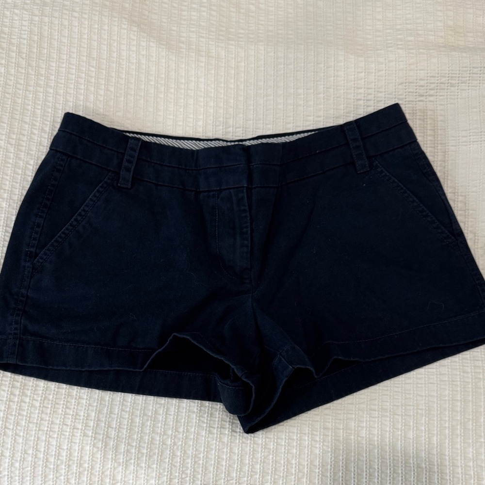 J. Crew Navy Chino Women's Shorts